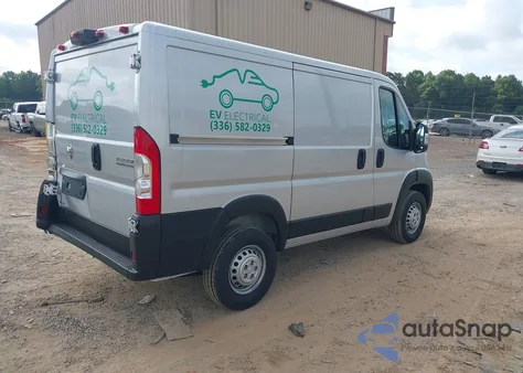 2024 Ram Promaster 1500 Low Roof 118 Wb W/Pass Seat from USA, damaged, VIN 3C6LRVNG3RE128332